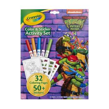 Crayola TMNT Color & Sticker Activity Set