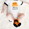 Pavilion Gift Company - Orange Crawling Monster - 0-12 Month Non-slip Baby Socks - Socks - 2 of 4