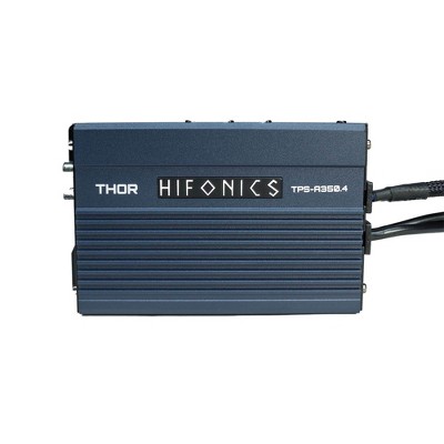 Hifonics THOR Compact 350 Watt 4 Channel Marine Audio Amplifier | TPS-A350.4