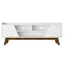 GDFStudio Elberton 63" Mid-Century Modern TV Stand with Soft Close Doors - 2 of 4