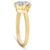 Pompeii3 2 Ct Moissanite Solitaire Engagement Ring 14k Yellow Gold - 2 of 4