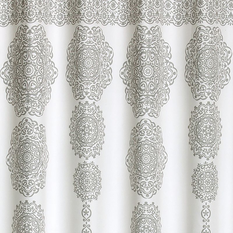 Stripe Medallion Shower Curtain - Lush Décor, 5 of 11