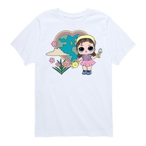 Boys' - LOL Surprise! - Grow Gurrl Heart Earth Short Sleeve Graphic T-Shirt - 1 of 4