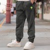 Dalix Alien Embroidered Jogger Pant Soft Fleece Relaxed Fit Lounge Mens - 4 of 4