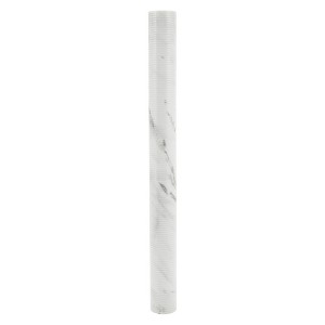Unique Bargains Marble Rib Pattern Shelf Liner 59.06"x17.72" White Light Gray 1 Pc - 1 of 4