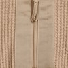 Lands' End Women's Long Sleeve Waffle Quarter Zip Pullover - 4 of 4