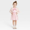 Toddler Girls' Heart Rainbow Tulle Dress - Cat & Jack™ Pink  - image 3 of 3