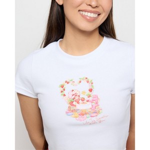 Samii Ryan | Life Is Sweet Baby Tee , White , Medium , 3 - 1 of 1