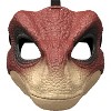 Jurassic World Rebirth Raptor Dinosaur Mask, Role-Play Head Wear, Movie-Inspired Costume Gear - 3 of 4