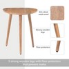 MH London Bond 20" Solid Wood End Table Triangular Top - 4 of 4