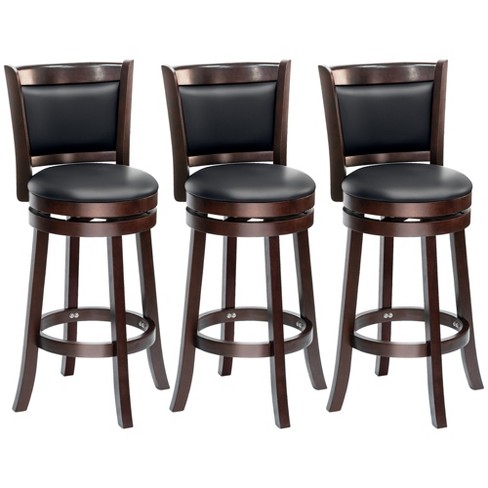 Leather bar stool online with back