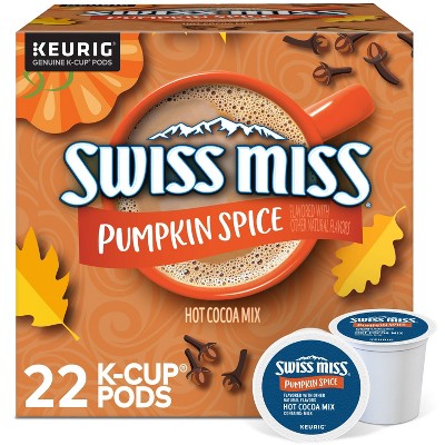 Swiss Miss Pumpkin Hot Cocoa Pods - 22ct