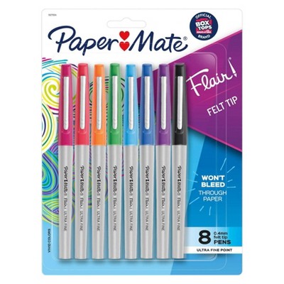 Paper Mate Flair Magenta Ultra Fine Felt Tip Pens Pack of 6Pens and Pencils