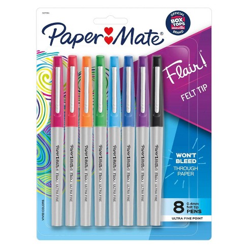  Paper Mate Flair Felt Tip Pen - Medium Point - Sky Blue