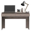 Vynxaria Home Office Computer Desk with Storage Drawers Spacious Work Surface Suitable for Work Study and Gaming - 2 of 4