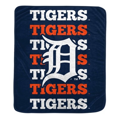 MLB Detroit Tigers Repeat Refresh Ultra Soft Blanket