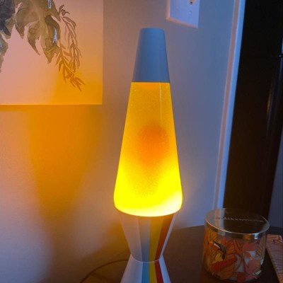 Orange & Blue Lava Lamp 14.5 - Wit & Whimsy Toys