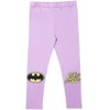 DC Comics Justice League Batgirl Supergirl Wonder Woman Girls 4 Pack Pants Little Kid to Big Kid - 3 of 4
