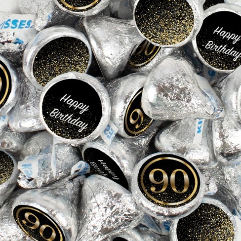 90th Birthday Candy Party Favors Chocolate Hershey's Kisses Bulk - image 1 of 1