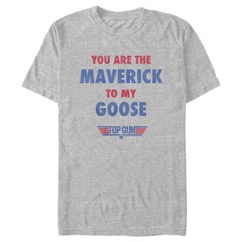 Men's Top Gun You Are the Maverick to My Goose T-Shirt - Athletic Heather -  2X Large