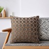 REGALWOVEN Geometric Modern Throw Pillow Cover for Sofa Couch Bedroom Living Room Chair 18 x 18 Inch 2 Pcs - 2 of 4