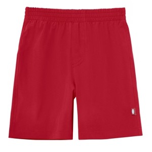 City Threads Boys UPF 50+ Soft Stretch Club Above The Knee Swim Trunks - USA-Made - 1 of 4