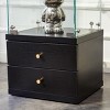 INFURNIC Decorative Storage Cabinets Modern Glass Display Cabinet with Soft-Close Drawers Adjustable Shelves, Black, 15.6"*14.3"*59" - 4 of 4