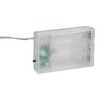 Kurt Adler 32.8-Foot Battery-Operated Iridescent Tinsel Garland with 100 Warm White Lights - 3 of 3