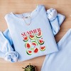 Simply Sage Market Watermelon Chart Summer Vibes Lightweight Garment Dyed Sweatshirt - 3 of 4