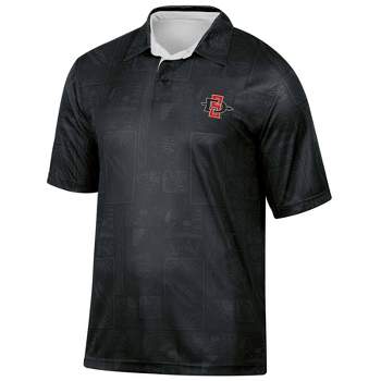 NCAA San Diego State Aztecs Men's Tropical Polo T-Shirt