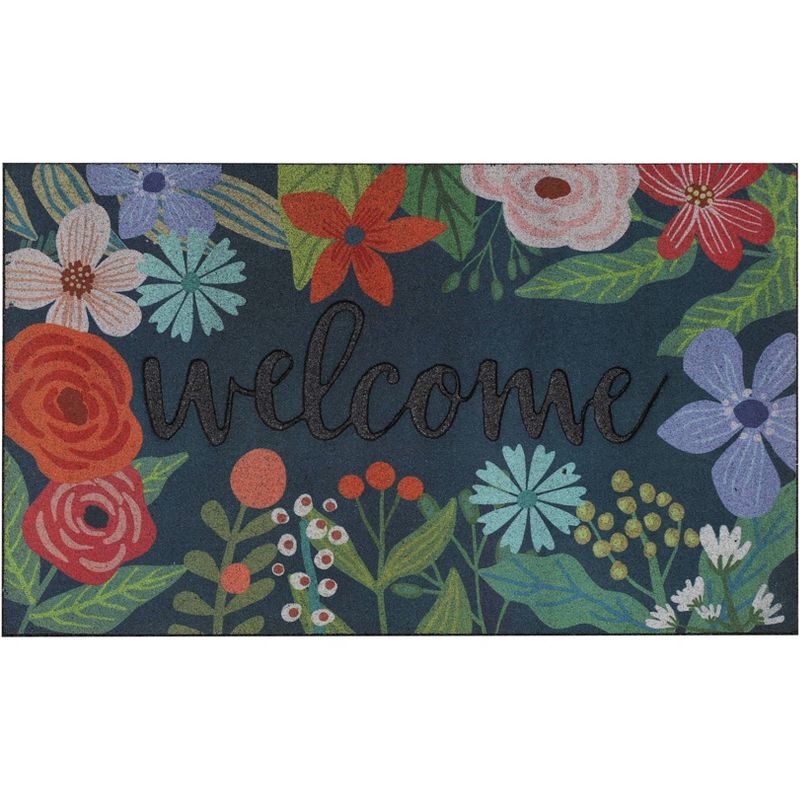 1&#39;6&#34;x2&#39;6&#34; &#39;Welcome&#39; Spring Sunset Doorscapes Mat - Mohawk, 1 of 7