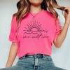 Simply Sage Market Women's Sea Salt Sun Short Sleeve Garment Dyed Tee - 2 of 2