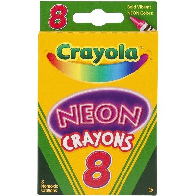 Crayola Neon Crayons 8/Pack 506352
