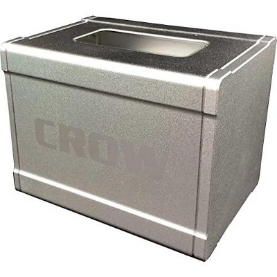 Box Gods Silver Satin Crow Box Gods Premium High Strength Deck Box Case Protector