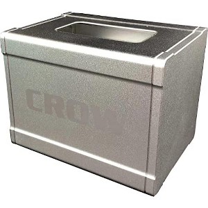 Box Gods Silver Satin Crow Box Gods Premium High Strength Deck Box Case Protector - 1 of 1
