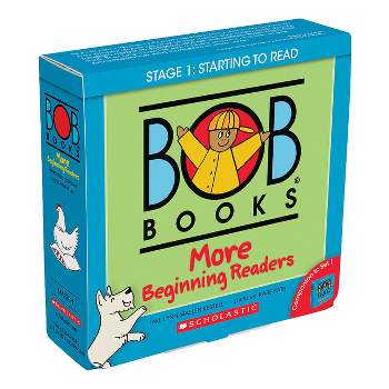 Bob Books - More Beginning Readers Box Set Phonics, Ages 4 and Up, Kindergarten (Stage 1: Starting to Read) - by  Lynn Maslen Kertell