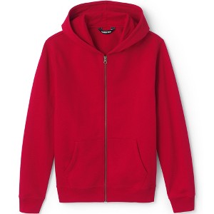 Lands' End Lands' End School Uniform Adult Zip Front Sweatshirt - 1 of 2