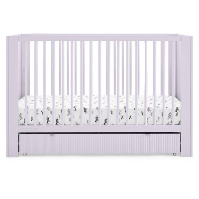 Delta Children Cassie 4-in-1 Convertible Crib With Underdrawer ...