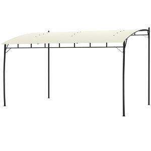 10' x 13' Outdoor Pergola Gazebo, Garden Sun Shade Shelter with Metal Frame for Porch, Patio, Deck - 1 of 4