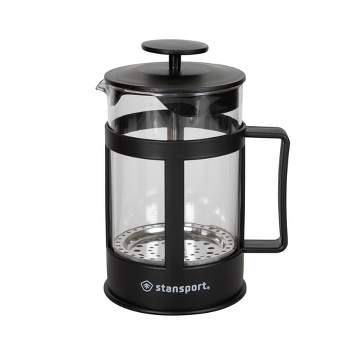 Stansport French Coffee Press 4 Cup Black