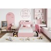 COZONY Upholstered Platform Bed Frame with  Storage Drawers & Bookcase Headboard, Boucle Bed for Kids/Teens, Noise-Free & Easy Assembly - 3 of 4