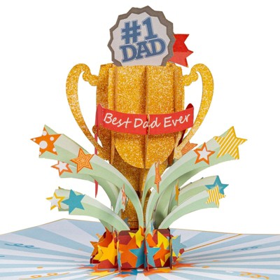Paper Love 3D Happy Fathers Day Pop Up Card