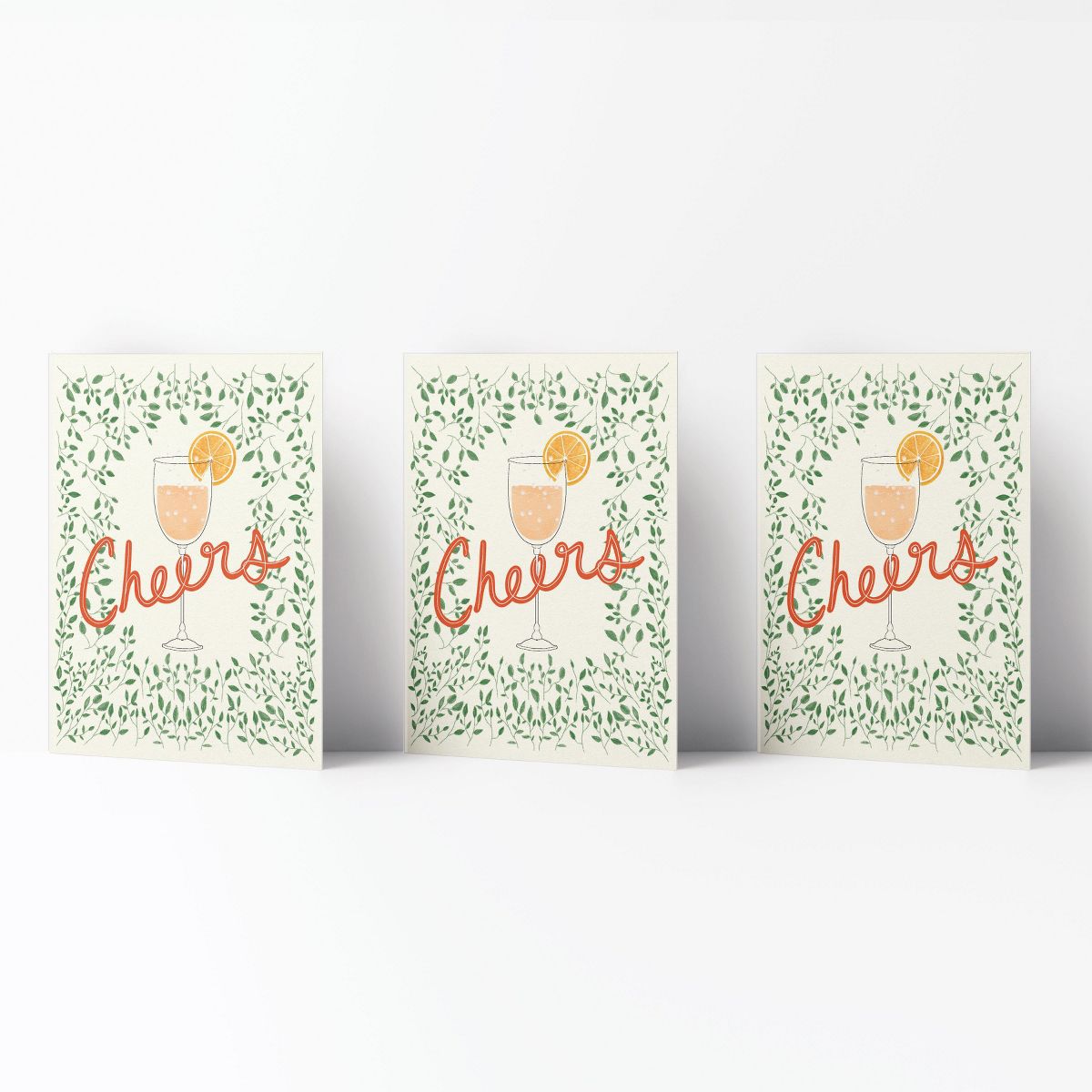 Wedding Greeting Card Pack (3ct) "Cheers" by Ramus & Co