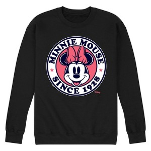 Men's - Disney - Minnie Mouse Graphic Fleece Sweatshirt - 1 of 4
