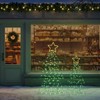 Karl Home 2pcs Lighted 2D Christmas Tree Holiday Decoration - 2 of 4