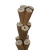 Vickerman Natural Botanicals 24" Natural Dried Sola Rajani Skin Stick- 24 sticks/polybag. It measures 24 inches long. It includes twenty-four pieces - 2 of 2