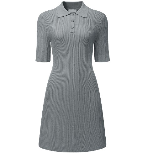 Casual knit clearance dresses with sleeves