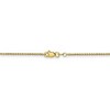 Black Bow Jewelry 1.5mm 10K Yellow Gold Solid Cable Chain Necklace - 4 of 4