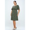 WEST K Womens Elli Plus Size High-Waist Mini Dress - 3 of 4
