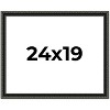 PosterPalooza | Antique Black Picture Frame - UV Acrylic, Backing Board, Hanging Hardware Included - 2 of 4